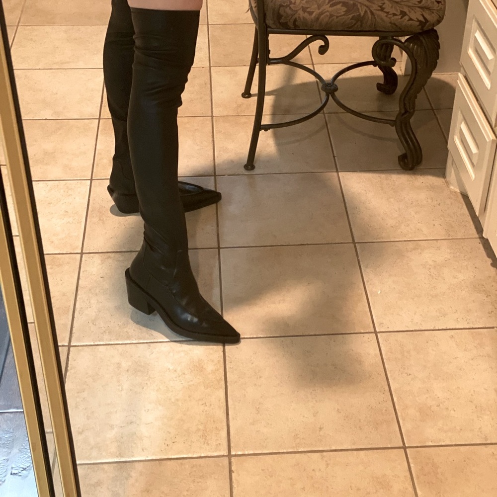 KHAITE CHARLESTON OTK BOOT NIB SZ 39 (9) BLACK